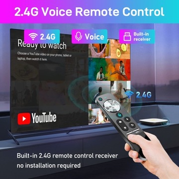 Смарт ТВ-приставка H96 Max M2 Телеприставка Android 13 2G/16G