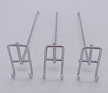 Haki do regałów sklepowych 25 cm