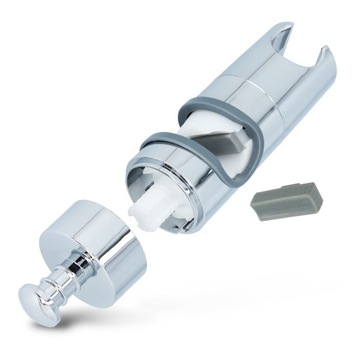 Держатель ручки для душа 22/25 мм, регулируемый, хром