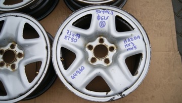 RÁFKY OCELOVÉ MAZDA MX3 MX5 5X114,3X17 ET 50 X 7 J