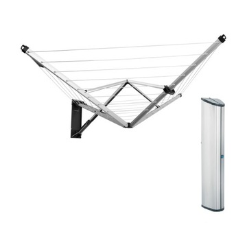 BRABANTIA - WallFix - Suszarka ścienna 24 m - Stalowa obudowa