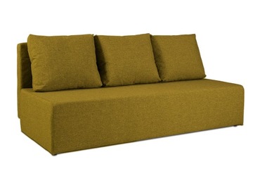 Kanapa Laura sofa rozkładana Musztardowa