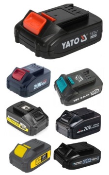 Адаптер для аккумуляторов Yato 18 В для Bosch Power For All