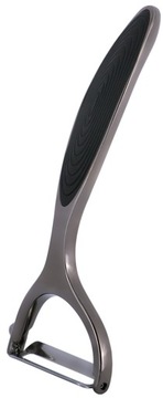 Горизонтальная металлическая овощечистка для овощей и фруктов.