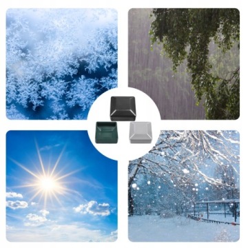 Заглушка 30х30 10шт Заглушка для профиля Антрацит