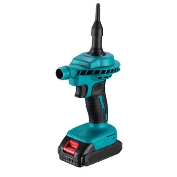 ПОРТАТИВНЫЙ НАСОС ДЛЯ МАТРАСОВ НА АККУМУЛЯТОРЕ 21 В + 2 АККУМУЛЯТОРА