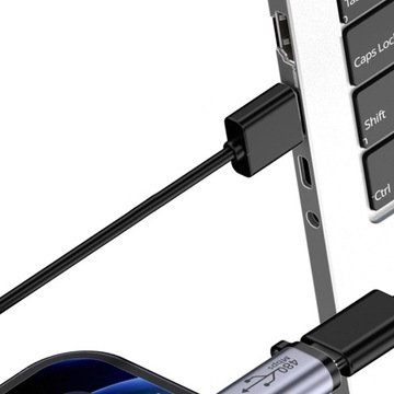 ADAPTER PRZEJŚCIÓWKA KABLA DO IPHONE IPAD LIGHTNING DO USB-C 480MBPS 18W V8