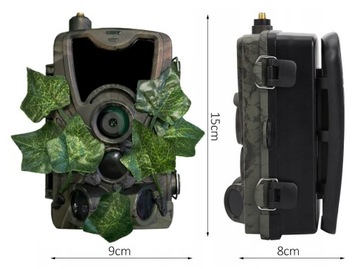 Охотничья камера DraVires GSM MMS, лесная фотоловушка + наклейка