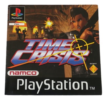 PS1 TIME CRISIS INSTRUKCJA PLAYSTATION 1 PSX