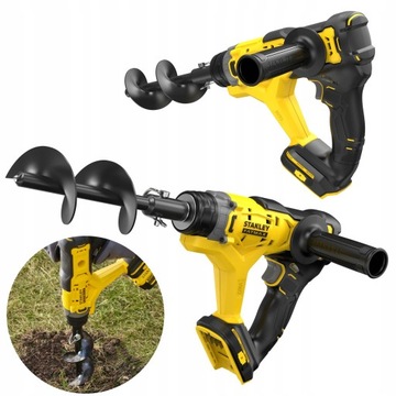 АККУМУЛЯТОРНАЯ ДРЕЛЬ ДЛЯ ПОЧВЫ STANLEY RITCH 18V V20 СЕРИЯ SFMCGA75M ШНЕК