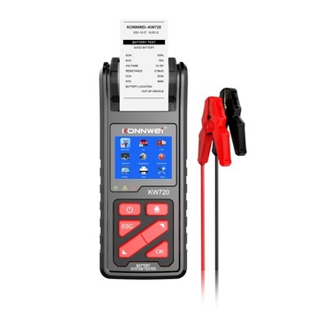 ТЕСТЕР АККУМУЛЯТОРА 6 В 12 В 24 В с принтером KW720