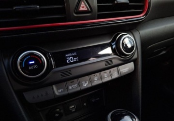 Hyundai Kona I Crossover 1.6 GDi Hybrid 141KM 2020 Hyundai Kona Hyundai Kona 1,6 141KM, Hybryda (HEV), Salon Polska, Style 1.6, zdjęcie 27