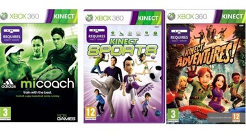 XBOX 360 KINECT + 2 НОВЫХ ПАНЛОДА + СУПЕР ИГРЫ