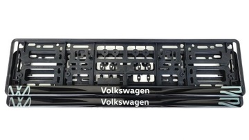 Volkswagen VW Рамки номерных знаков, гелевые, 2 шт.