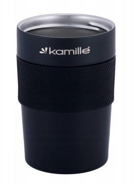 Kamille Термос Кружка Термос 480мл ЧЕРНЫЙ 2049A
