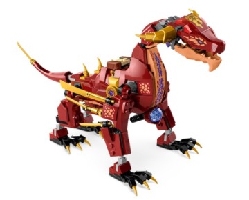 LEGO Ninjago 71755 Храм Бесконечного моря 71793 ЛАВОВЫЙ ДРАКОН