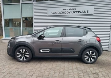 Citroen C3 III Hatchback Facelifting 1.2 PureTech 110KM 2023 Citroen C3 1.2 110KM Automat Kamera MirrorScreen SalonPL SerwisASO FV23 Gw, zdjęcie 3