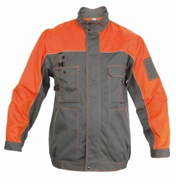 Bluza monterska mocna CXS ORION OTAKAR męska - szaro-pomarańczowy 54