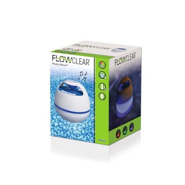 Плавающий Bluetooth-динамик со светодиодной подсветкой Bestway 58700