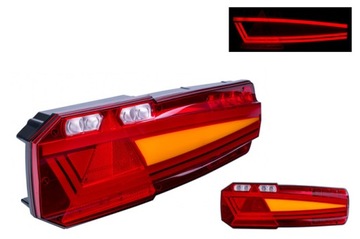 Lampa tylna LED do przyczepy naczepy HORPOL MAVIC LZD2650 lewa
