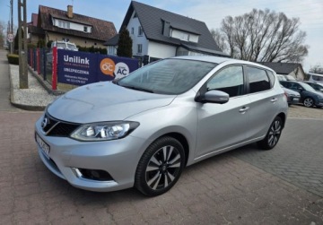 Nissan Pulsar 1.2 DIG-T 115KM 2016 Nissan Pulsar Swiezo sprowadzony Zarejestrowany Ubezpieczony. 1.2 115KM