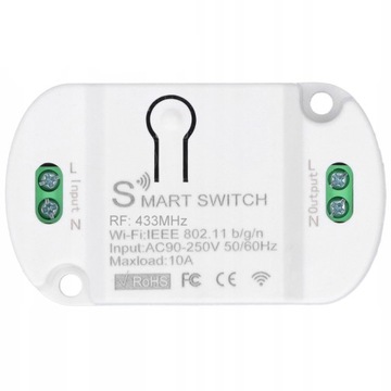 TUYA RF przekaźnik WIFI + RF 433 MHz 2200W 230V