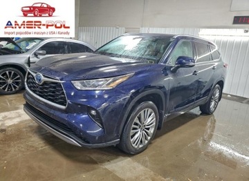 Toyota Highlander III 2022 Toyota Highlander Hybrid Platinum 2022 2.5 Hybryda 243KM