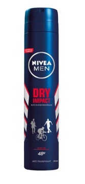 NIVEA DEZODORANT MĘSKI 200ML DRY IMPACT