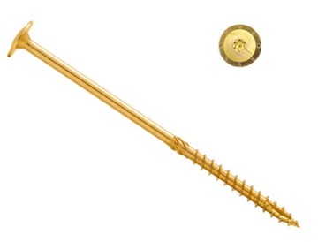 WKRĘTY TORX CIESIELSKIE DO DREWNA 8x280 1szt