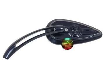 эллиптические зеркала для Harley Touring 82-22 черные