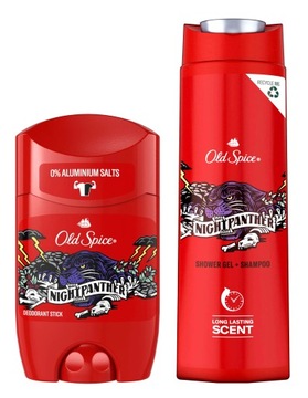 OLD SPICE NIGHTPANTHER ZESTAW SZTYFT50ml+ŻEL400ml