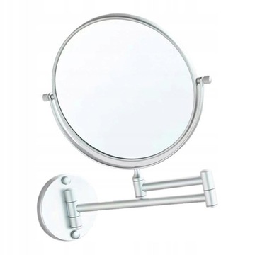 Зеркало для макияжа настенное - матовое