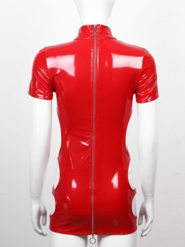 ЖЕНСКИЙ КОСТЮМ КРАСНОЕ ПЛАТЬЕ МИНИ ПЛАТЬЕ 3XL