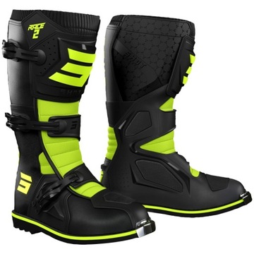 BUTY NA CROSSA SHOT RACE 2 CZARNE FLUO ŻÓŁTE R. 43