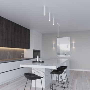 ПОТОЛОЧНЫЙ СВЕТИЛЬНИК LAGOS ПОТОЛОЧНЫЙ СВЕТИЛЬНИК Белый SOLLUX Цилиндр