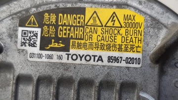 MĚNIČ 8596702010 TOYOTA AVENSIS T27