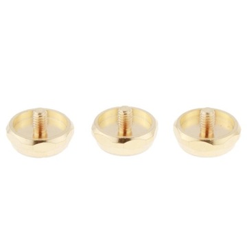 3 алюминиевых вставки для кнопок для труб, духовой инструмент «сделай сам», белый, серый