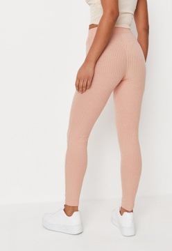 MISSGUIDED LEGGINSY DAMSKIE PRĄŻKOWANE 42XL 1VAF