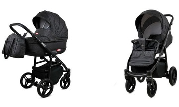 Wózek dziecięcy 2w1 głęboki spacerowy BabyLux AXEL