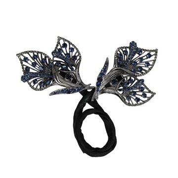 Hair Bun Tool Hairstyle Shaper Effortlessly Fashion Elegant for Thin Blue