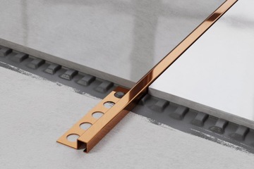 OUTLET - PROFIL NAROŻNY Q (12 x 2700mm) MIEDZIANY POŁYSK