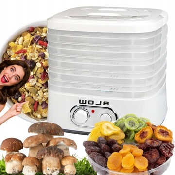 МОЩНАЯ КУХОННАЯ СУШИЛКА ДЛЯ ГРИБОВ, ФРУКТОВ, ОВОЩЕЙ, ТРАВ, НАБОР ЭКО-РЕГУЛИРОВАНИЯ