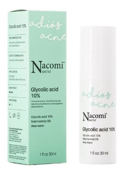 Nacomi Next Level Kwas glikolowy 10% serum 30 ml