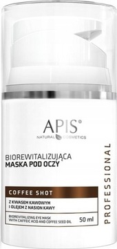 APIS COFFEE SHOT Biorewitalizująca maska pod oczy