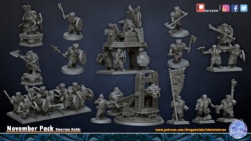 Двемерская катапульта - DL Miniatures - 3D-печать