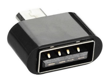 ADAPTER PRZEJŚCIÓWKA OTG MICROUSB - USB DO TELEFONU MYSZKI KLAWIATURY