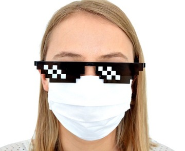 БЕЛАЯ ХЛОПКОВАЯ МАСКА УЛИЧНАЯ ОДЕЖДА ПОЛЬША