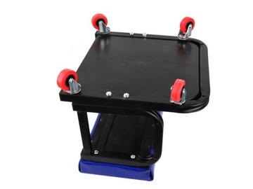 РАБОЧИЙ СТУЛ С ПОЛКОЙ ДЛЯ ИНСТРУМЕНТОВ СИДЕНЬЕ НА КОЛЕСАХ GEKO