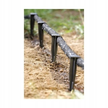 КАПЕЛЬНЫЙ ШЛАНГ С КОМПЕНСАЦИЕЙ 16мм 33см 100М + ШПИЛЬКИ ДЛЯ КРЕПЛЕНИЯ