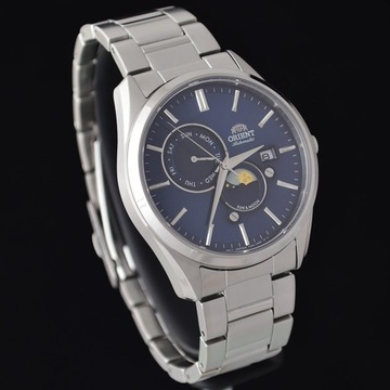 Zegarek męski ORIENT Automatic RA-AK0303L10B - Contemporary Sun & Moon